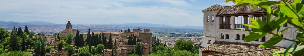 Spain-Granada-Alhambra-aerial